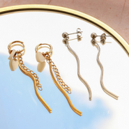 Sets d'inspiration Soyez créatif avec des composants de boucles d'oreilles en acier inox