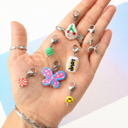 Nouveau NOUVEAU ! Perles acryliques peintes à la main