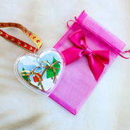 Sets d'inspiration Mix & match : sachets en organza et ornements pour cadeaux
