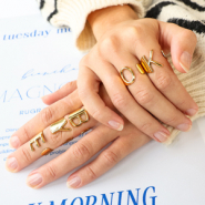 Nouveau Incontournables bagues en acier inoxydable