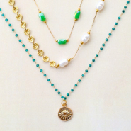 Sets d'inspiration Créez des colliers et des boucles d'oreilles avec des chaînes jaserons colorées