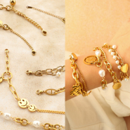 Sets d'inspiration Combinez à l’infini avec nos bracelets en acier inoxydable prêts à porter