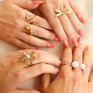 Sets d'inspiration Complétez votre collection avec nos bagues en acier inoxydable