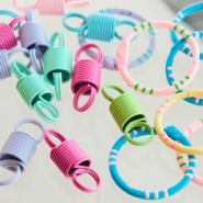 Nouveau Nouvelle collection d’apprêts pour porte-clés 