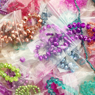 Nouveau Nouvelles perles à facettes 