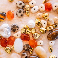 Nouveau Nouvelle collection de perles en acrylique