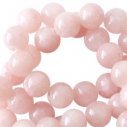 Pierres naturelles Calcite et Marbre 8mm Rose vintage