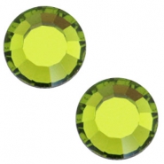 Swarovski Elements SS20 flatback (4.7mm) Olivine green