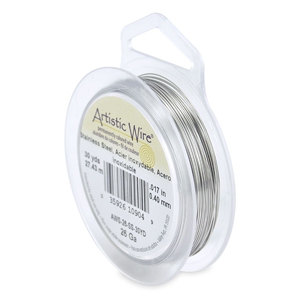 26 Gauge Artistic Wire Acier inox