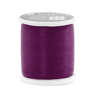 Fil Miyuki Beading thread Violet aubergine