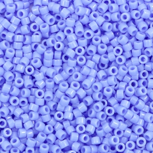 Perles Miyuki delicas 11/0 Opaque periwinkle blue DB-730