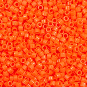 Perles Miyuki delicas 11/0 Opaque orange DB-722