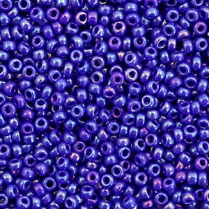 Perles de rocailles Miyuki 11/0 Opaque luster cobalt blue 11-1945