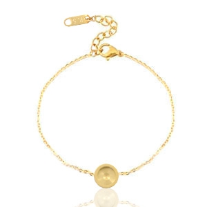 Bracelets en acier Polaris pour cabochon 7mm/Swarovski Elements 2088-SS34 