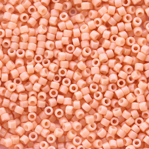 Perles Miyuki delicas 11/0 Duracoat opaque dyed tea rose DB-2111