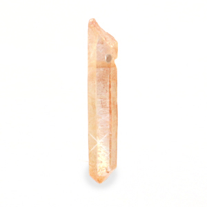 Pierres naturelles pendentifs Quartz P&ecirc;che-orange clair