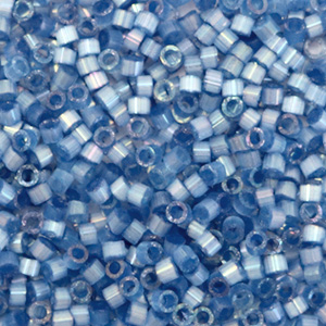 Perles Miyuki d&eacute;licas 11/0 Silk satin dyed dusk blue DB-1811