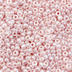 Perles de rocailles Miyuki 11/0 Ceylon light mauve purple 11-542