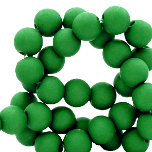 Perles acryliques 6mm Vert sapin