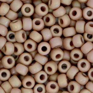 Perles de rocailles Miyuki 6/0 Opaque glazed frosted rainbow lavender 6-4694