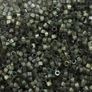 Perles Miyuki d&eacute;licas 11/0 Silk satin dyed rustic gray DB-1818