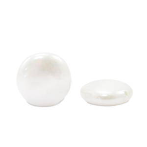 Perles coquillage nacr&eacute; perles rond 12mm Blanc