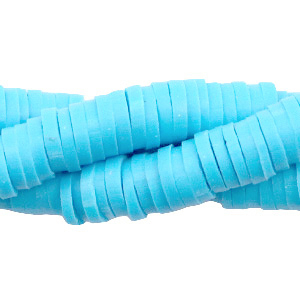 Perles Katsuki Heishi 4mm Bleu clair