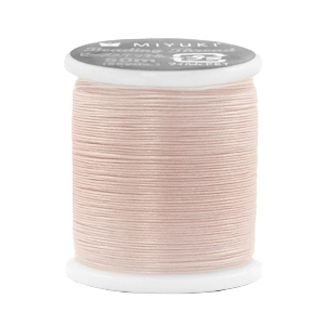 Fil Miyuki Beading thread Beige marron