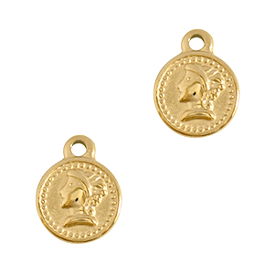 Breloques en acier Inox pi&egrave;ce Dor&eacute;