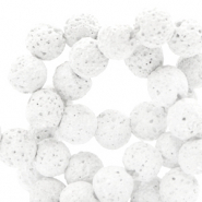 Pierre naturelless Lave mat 6mm Blanc