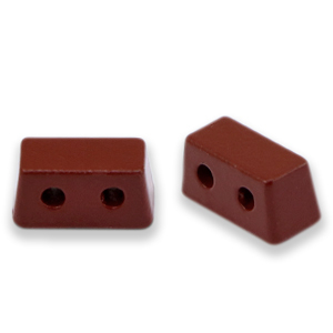 Perles tile rectangle Marron cave