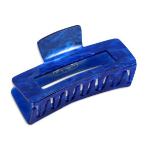 Accessoires pour cheveux pince &agrave; cheveux Blue cobalt marbr&eacute;