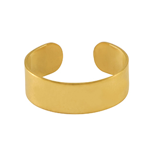 Appr&ecirc;ts en acier Inox bagues Dor&eacute;