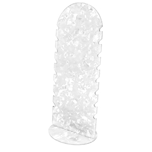 Plexx pr&eacute;sentoir bijoux pour bracelets Blanc perl&eacute; brillant