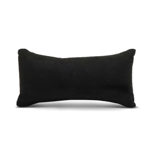 Pr&eacute;sentoir bijoux coussin velours doux Noir