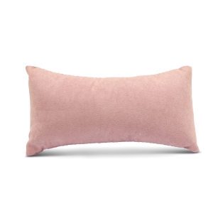 Pr&eacute;sentoir bijoux coussin velours doux Rose  clair