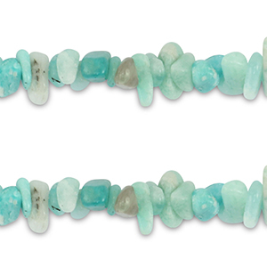 Perles chipstone Amazonite Vert menthe
