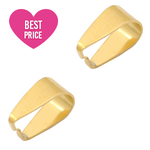 Appr&ecirc;ts en acier inox b&eacute;li&egrave;re sans anneau Dor&eacute;