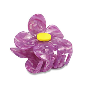 Accessoires pour cheveux pince &agrave; cheveux fleur Violet