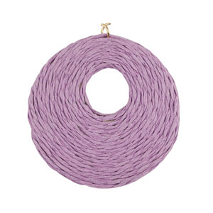 Pendentifs en Raphia 53mm Lilas
