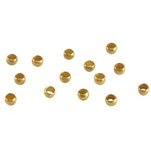 M&eacute;tal DQ perles &agrave; &eacute;craser 2mm Bronze antique (sans nickel)