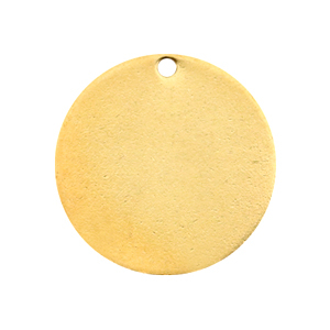 Breloques en m&eacute;tal Designer Quality pour ImpressArt  20mm Dor&eacute; (sans nickel)