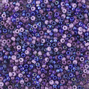 Perles de rocailles Miyuki 11/0 Purple blues