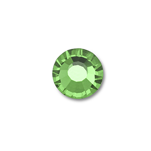 Preciosa SS20 flatback Peridot