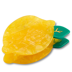 Accessoires pour cheveux pince &agrave; cheveux citron Jaune-vert-dor&eacute;