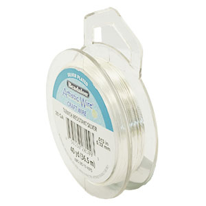 28 Gauge Artistic Wire Argent&eacute; anti-ternissement