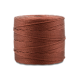 Fil Nylon S-Lon 0.5mm Marron acajou