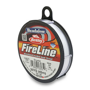Beadalon Stringing Wire Fireline 0.13mm Blanc