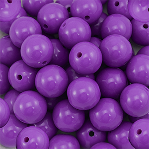 DQ Perles acryliques 14 mm Violet