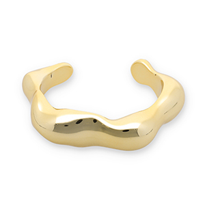 Bracelets jonc en r&eacute;sine Dor&eacute;